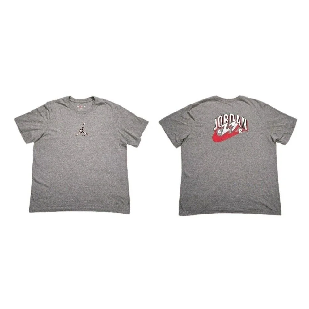 Mens Air Jordan Short Sleeve T Shirt Gary XL